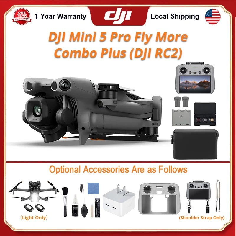 DJI Mini 5 Pro Fly More Combo  - đánh giá và giá Fpv Drone Charger